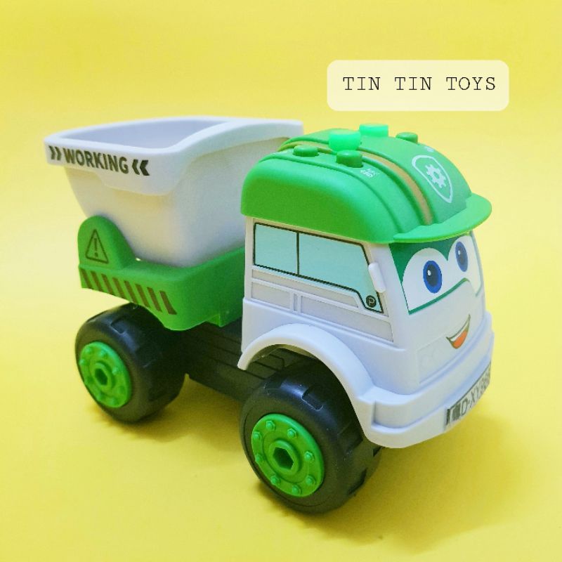 [CHẠY TRỚN-ĐÈN-NHẠC] Đồ chơi xe poli 20cm