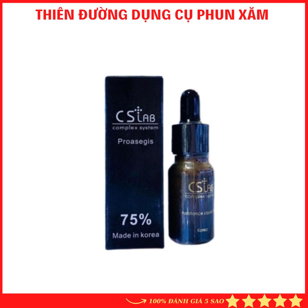 CSLAB Nước Dùng Trọng Phun Xăm Loại 1 -10ml, Chuyên Dụng Cho Mày, Môi DCPX