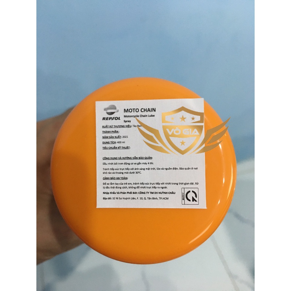 Dưỡng sên Repsol Moto Chain 400ml