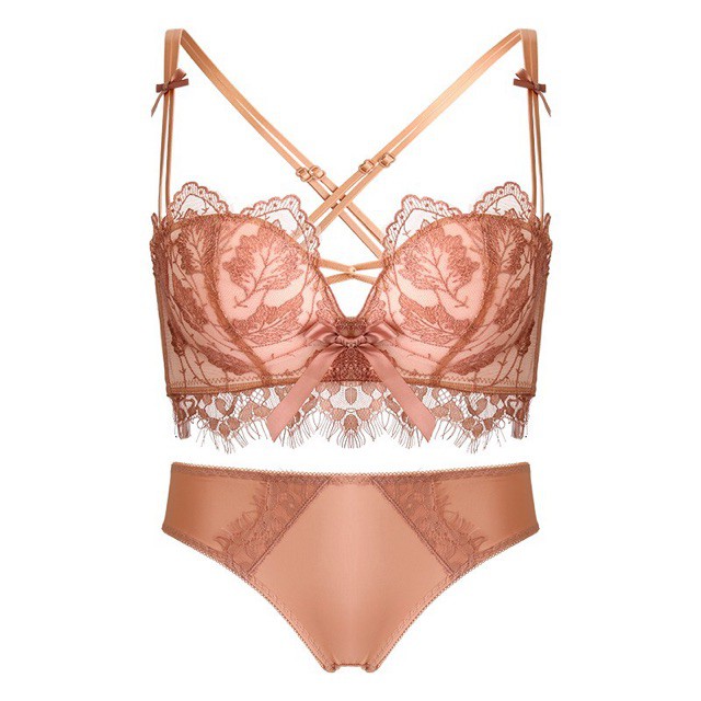 Bộ Đồ Lót Ren Vương Miện Gợi Cảm Không Gọng Đệm Vừa | BigBuy360 - bigbuy360.vn