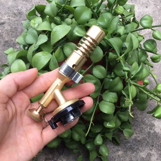 Đèn khò ga - khò gas đồng 100% nguyên khối cao cấp (Núm điều chỉnh nhiệt độ 1300 độ C)