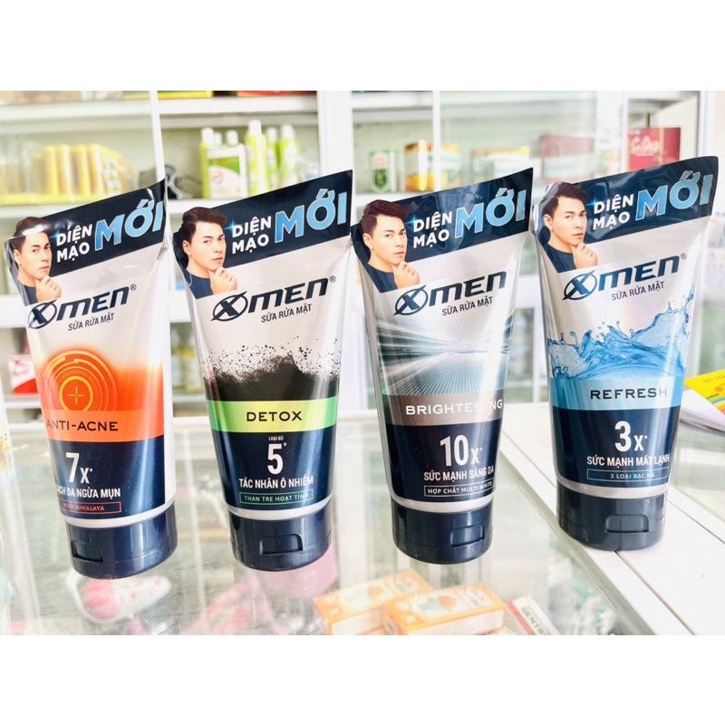SỮA RỬA MẶT X MEN DETOX 100g