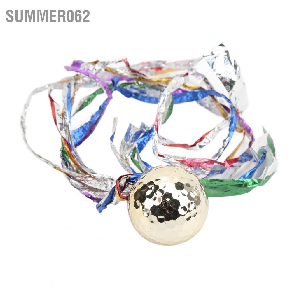 Summer062 Gold Plated Golf Ribbon Ball Luxurious Elegant Gifts Present for Opening Ceremony Events