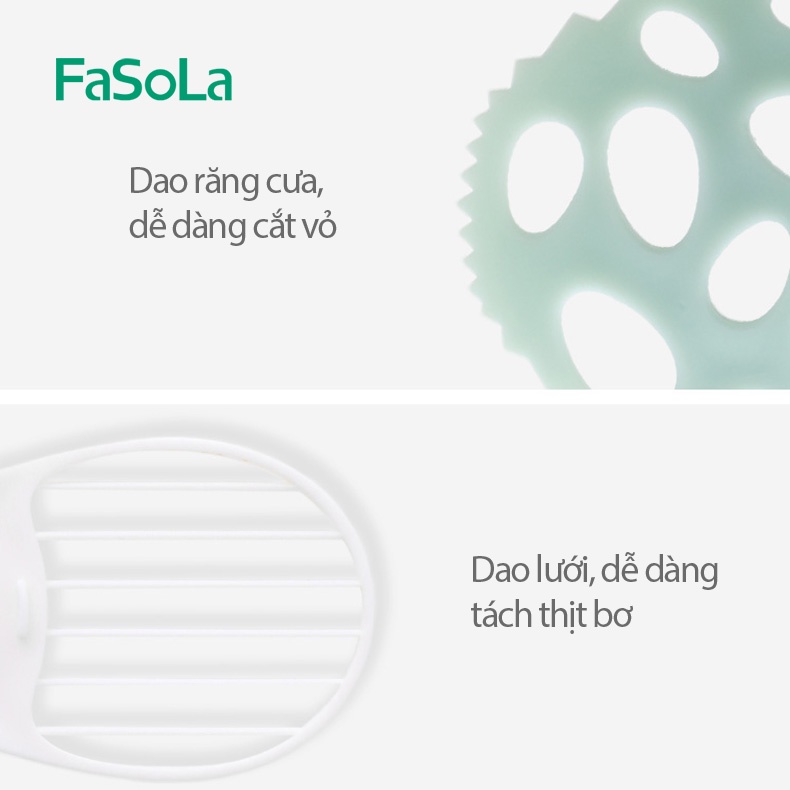 Dụng cụ cắt bơ, chuối, kiwi FASOLA FSLRY-367