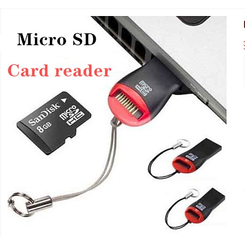 Tốc độ cao ​​Đầu đọc thẻ nhớ mini USB SD TF | BigBuy360 - bigbuy360.vn