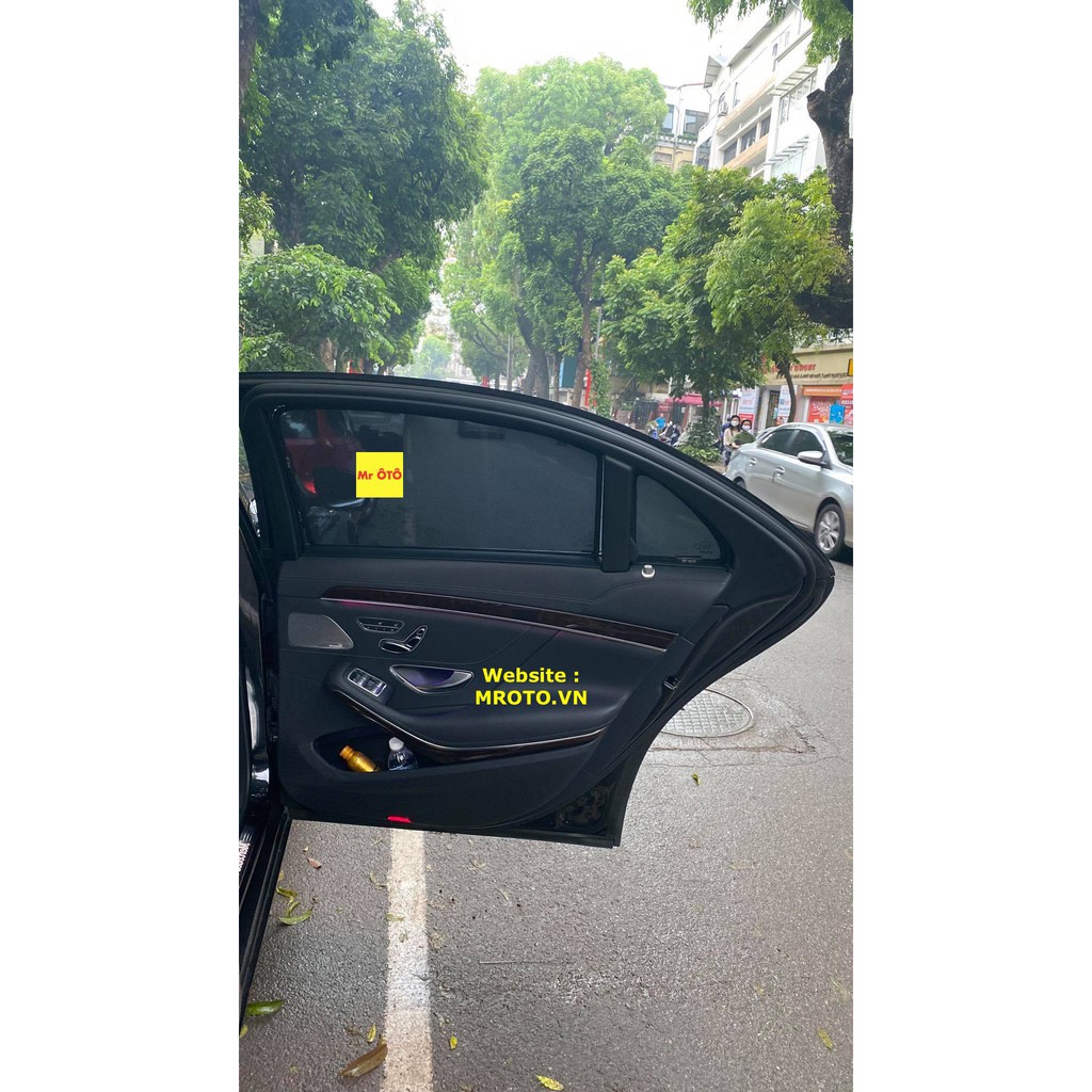 Rèm Che Nắng chống UV Xe Mercedes S450 Hàng Loại 1 MR.ÔTÔ -Bảo Hành 2 Năm