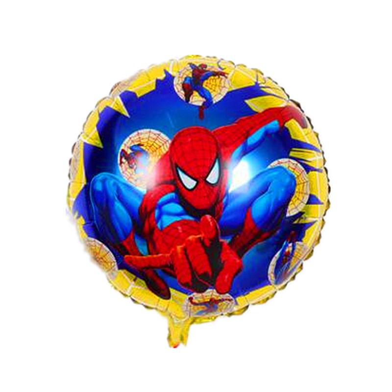 Bong bóng họa tiết siêu anh hùng 18 inch trang trí tiệc cho bé