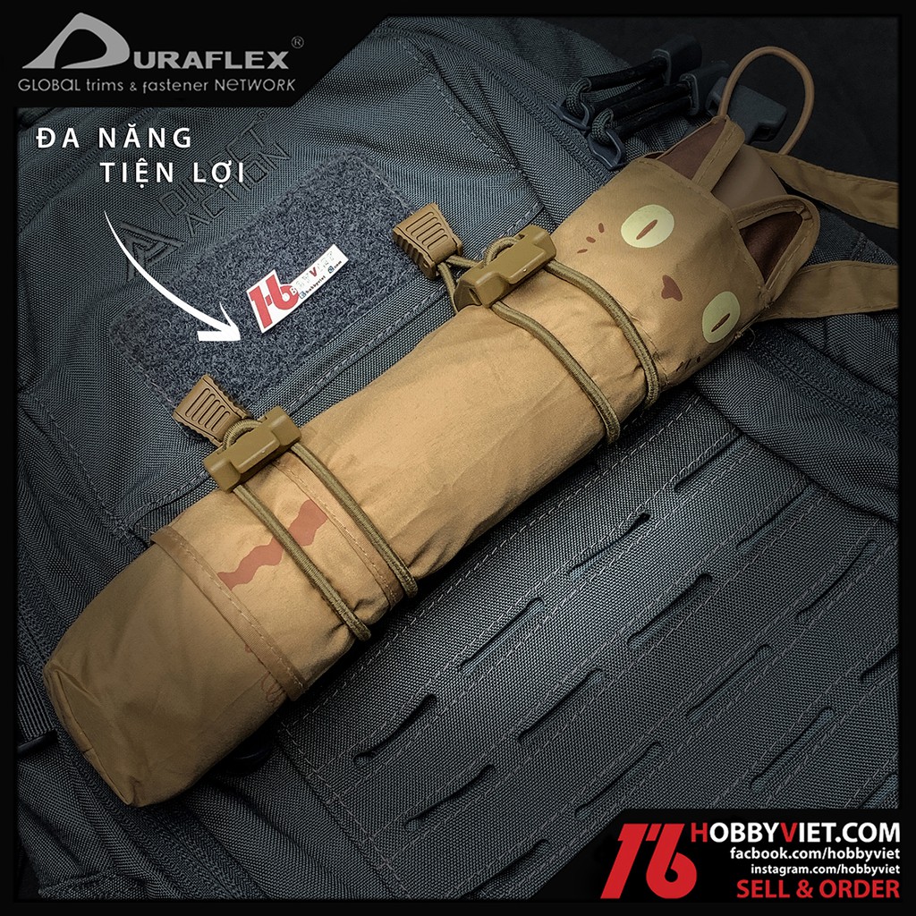 Nẹp đa năng molle tactical đa dụng