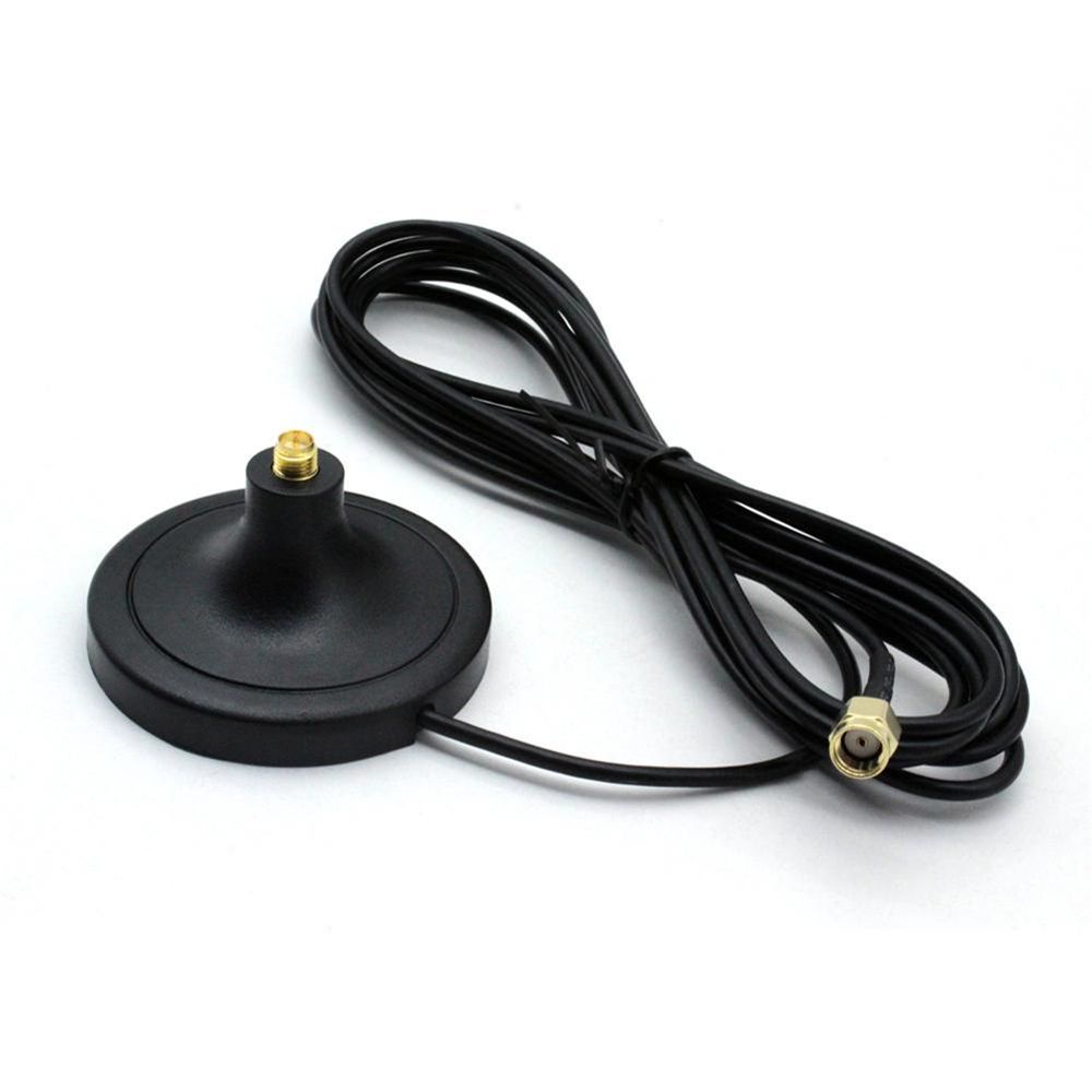 Dây cáp nối dài ăng ten wifi không dây rp-sma 300cm màu đen