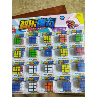 Sỉ vỉ 24 cục Rubik như hình mini
