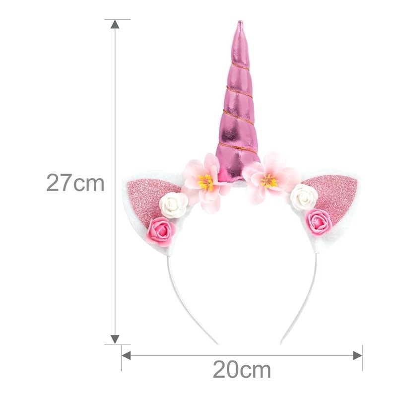 Băng Đô Cài Tóc Hình Sừng Kì Lân