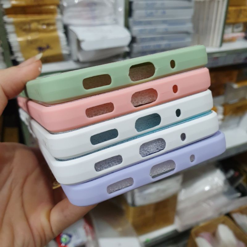 Ốp lưng Samsung M33 5G ,M53 5G dẻo viền lưng kính văn đá có bảo vệ camera