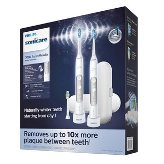 Bàn chải điện Philips Sonicare 7000 chuyên gia loại trừ mảng bám - Nguyên hộp 2 bộ - C