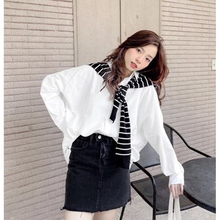 Áo sơ mi trắng basic