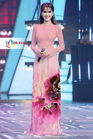 Vải áo dài in 3d