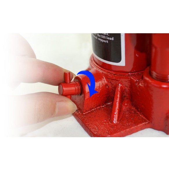 Kích thủy lực 5 tấn hydraulic jack, kích ô tô thích hợp để trong cốp xe