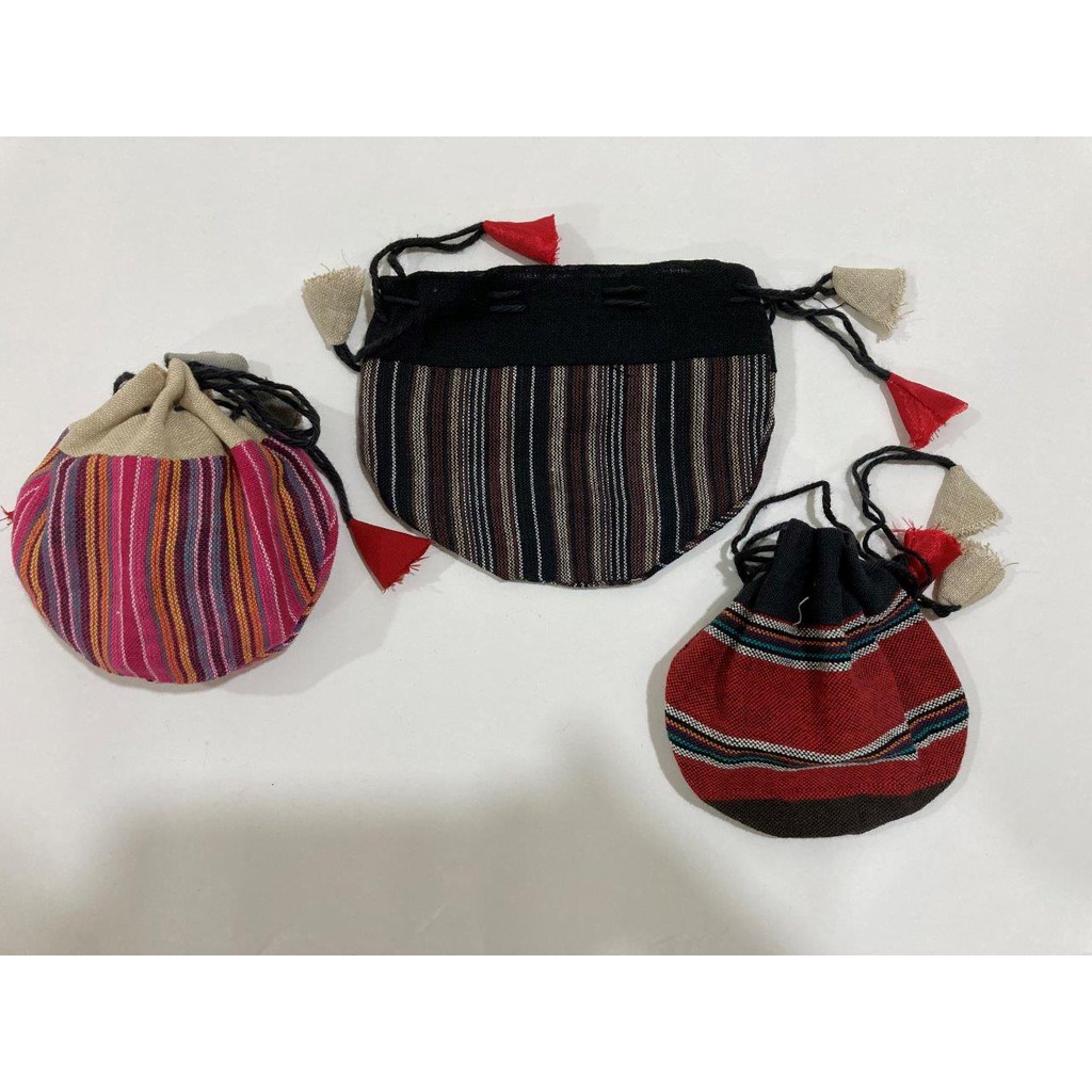 Túi rút vải truyền thống Nepal - Nepali Handmade Gift Packing