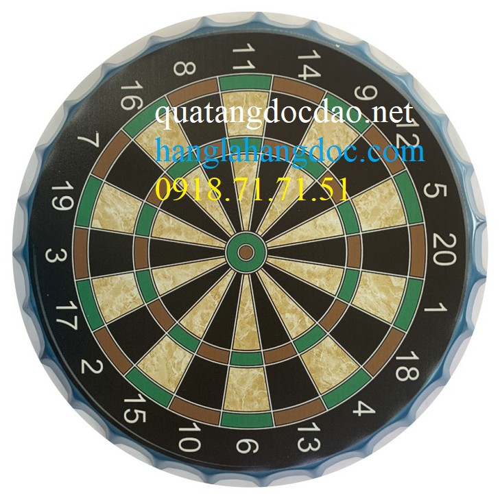 Bảng phi tiêu nam châm kiểu nắp ve , đồ chơi kết hợp trang trí 2 in 1 độc đáo & cá tính