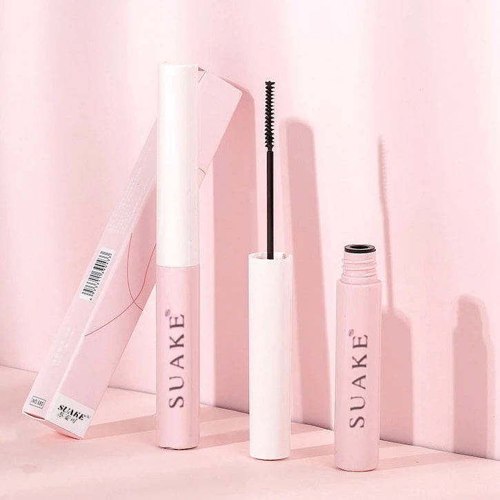 Mascara SUAKE siêu mịn chống thấm nước không nhòe sợi lụa làm cong dày dài mi lâu trôi