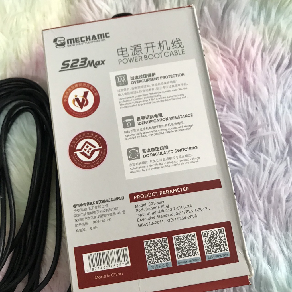 Dây cấp nguồn IOS và Android S23 Max MECHANIC (Đã có IP13)