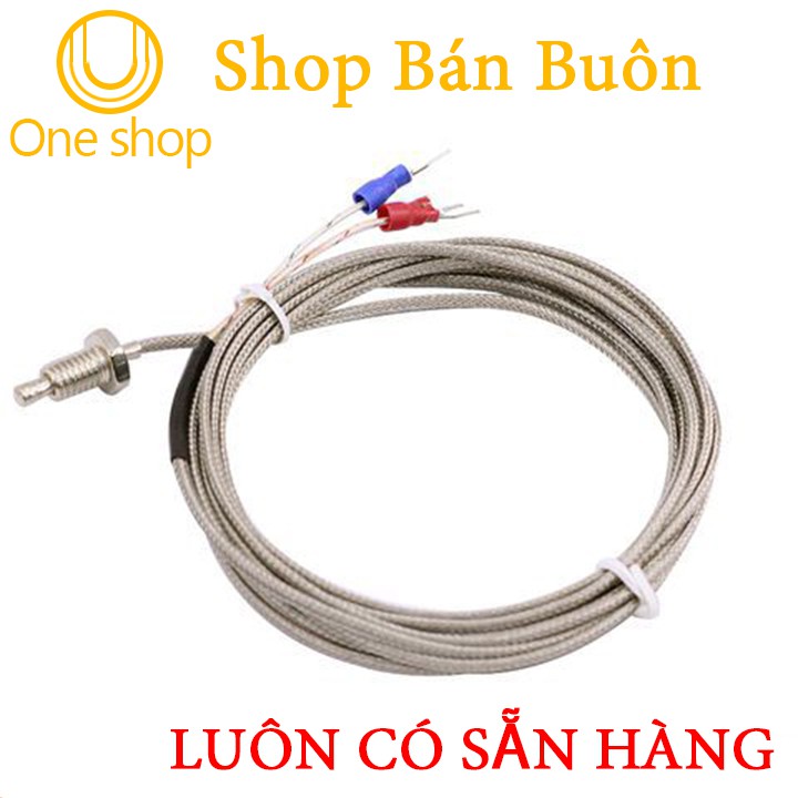 Đầu Dò Cảm Biến Nhiệt Độ WRNT-M8- dây 3 Mét