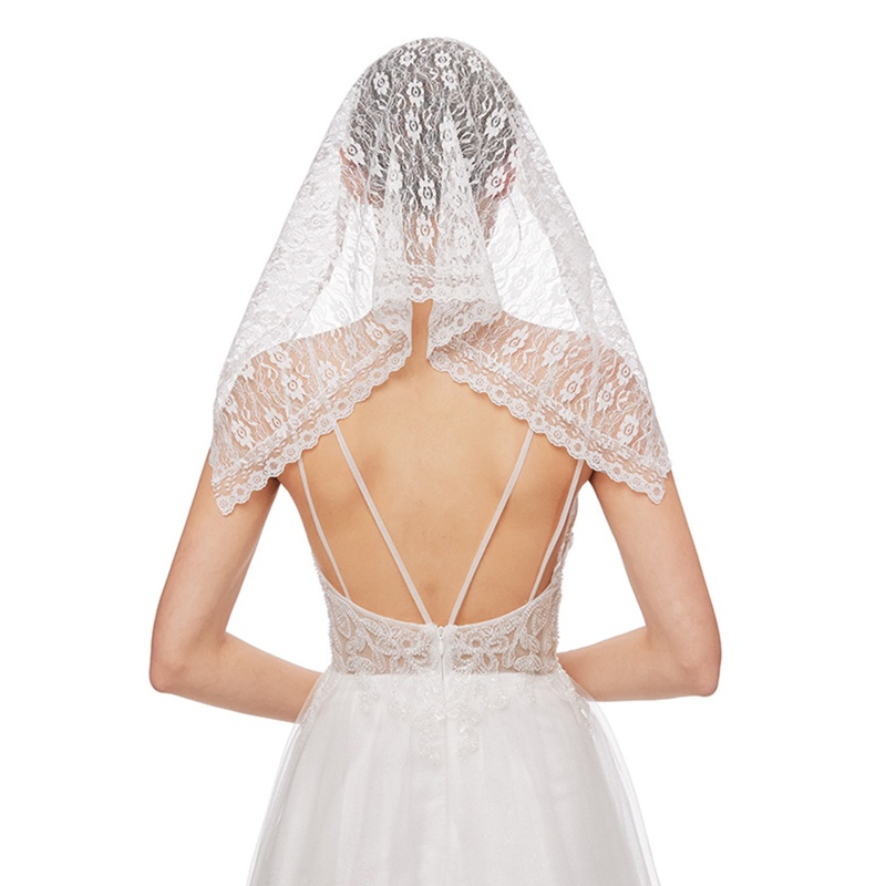 Mạng Che Mặt Vô Cực Bằng Ren Cho Người Công Giáo La Tinh