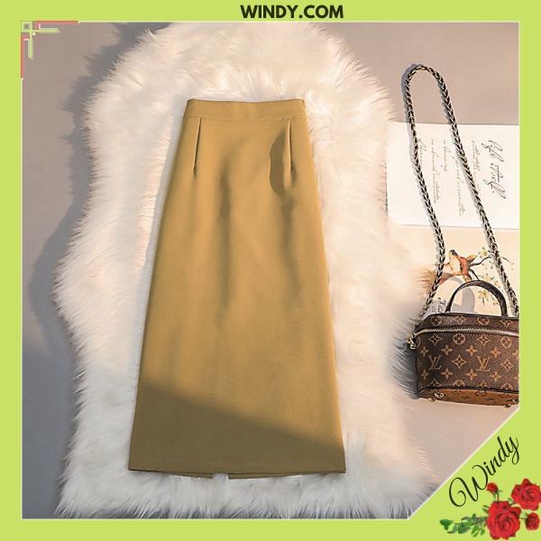 Chân Váy Chữ A Thiết Kế Dáng Dài 70cm Chất Tuyết Mưa Windy.com