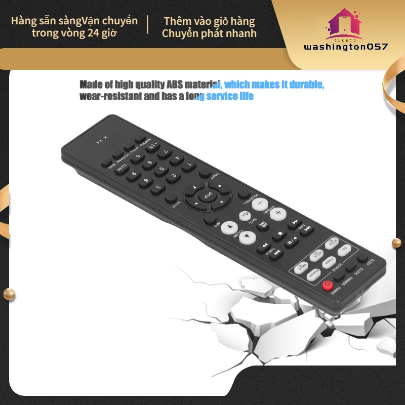 Hot DealsRC‑1214 Durable Controller Remote Control Replacement Accessory for DENON ReceiverSpot ExpressWashington057