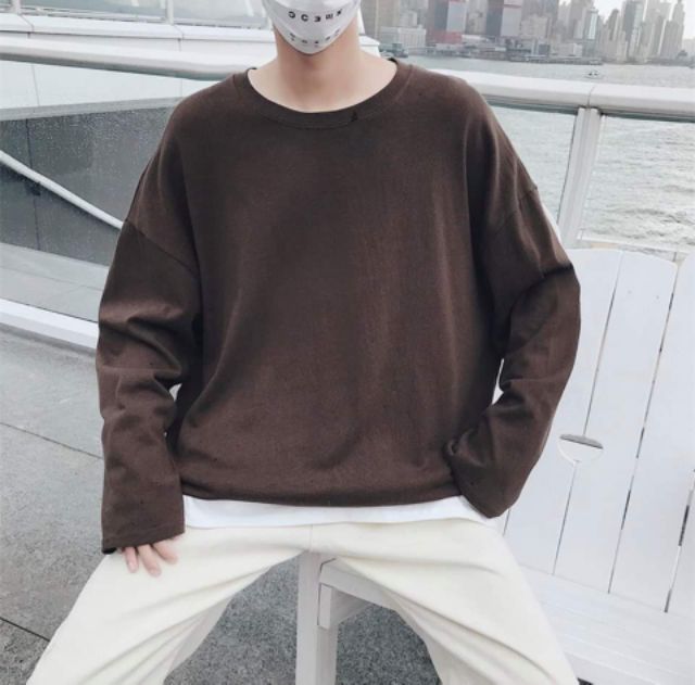 Áo Thun Tay Dài Nam Nữ Unisex | BigBuy360 - bigbuy360.vn