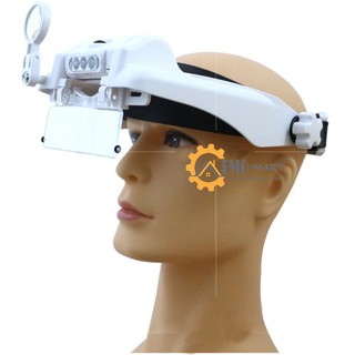[ HOT ] Kính lúp đeo đầu có đèn led chiếu sáng MG81000G