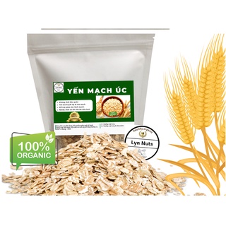 500g Yến mạch hữu cơ nguyên chất cán mỏng (cán dẹt)