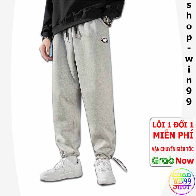 [ FREESHIP ] QUẦN JOGGER RÚT DÂY DREM DÁNG THỂ THAO LƯNG THUN CẠP CAO EO CHUN DÂY RÚT GẤU MẶC 2 KIỂU