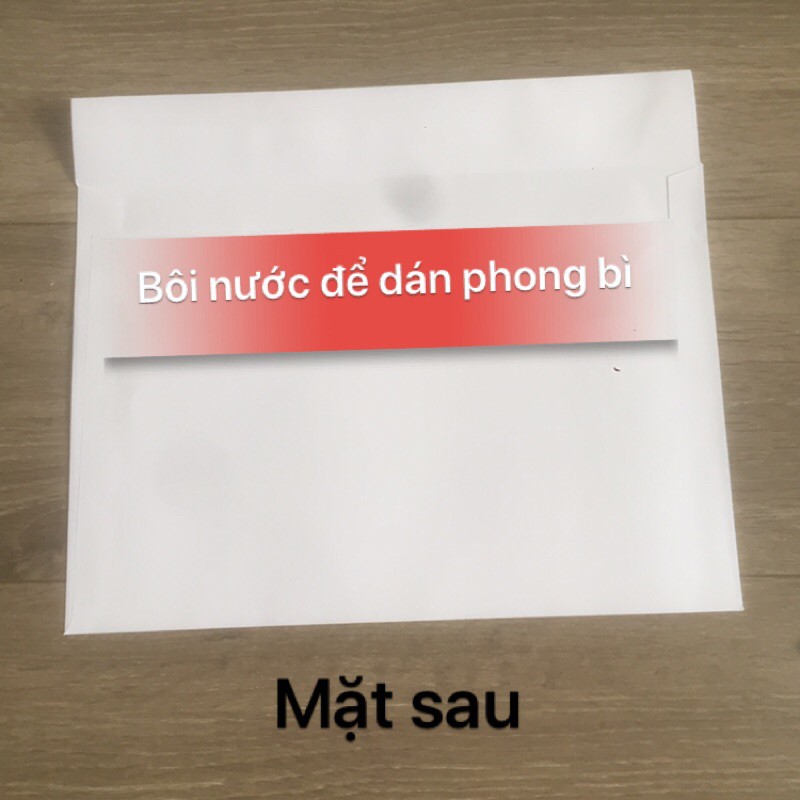 Combo 3 Phong bì trắng, bao thư mừng đám cưới, ảnh, văn bản.....(chất siêu dạy đẹp), ngang 23 cm x cao 16 cm