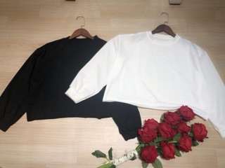 Áo croptop bo tay HSU1