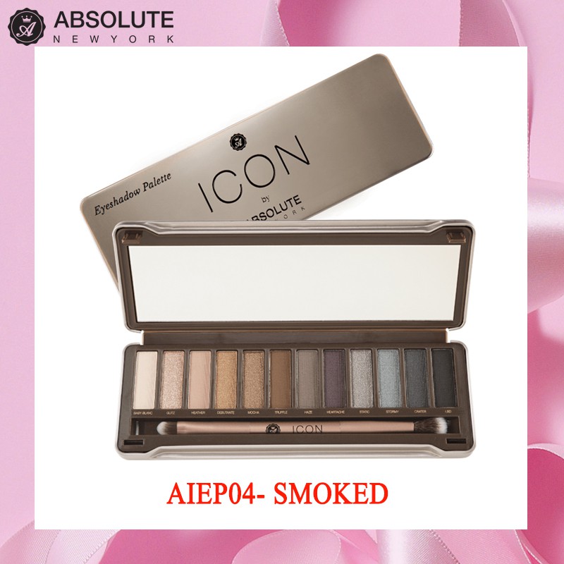 Phấn mắt 12 màu Absolute Newyork Icon Palette AIEP