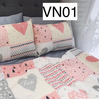 Vỏ gối cotton Khánh Chi