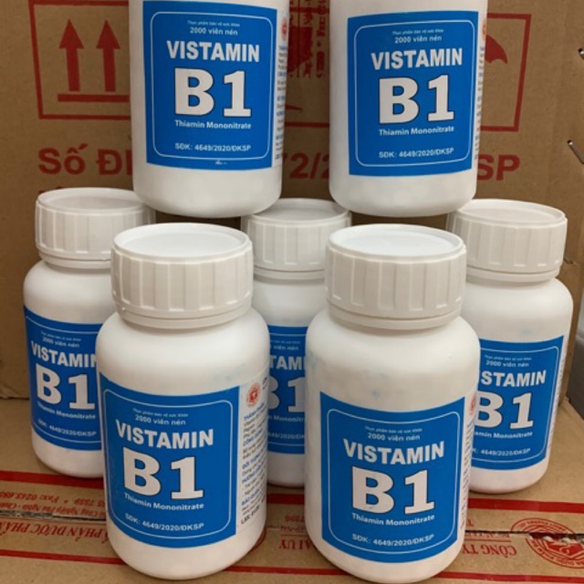 Vistamin B1 - 2000 viên Đại Uy - vitamin b1