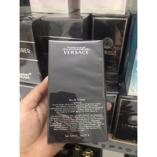 Nước hoa nam Versace Pour Homme EDT 100ml .fullbox