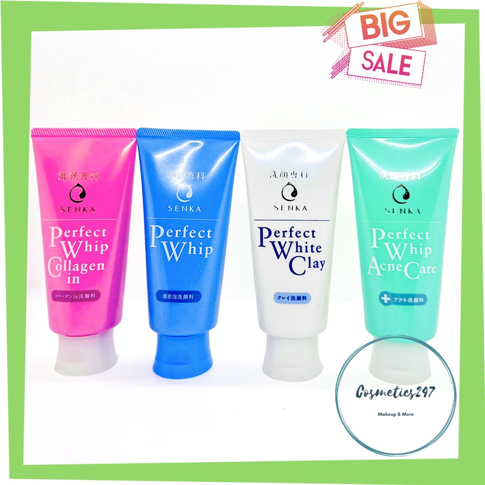 SỮA RỬA MẶT SENKA PERFECT WHIP ACNE CARE DÀNH CHO DA MỤN 100G | BigBuy360 - bigbuy360.vn