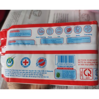 KHĂN ƯỚT BABY PHÚ ĐẠT 100 TỜ