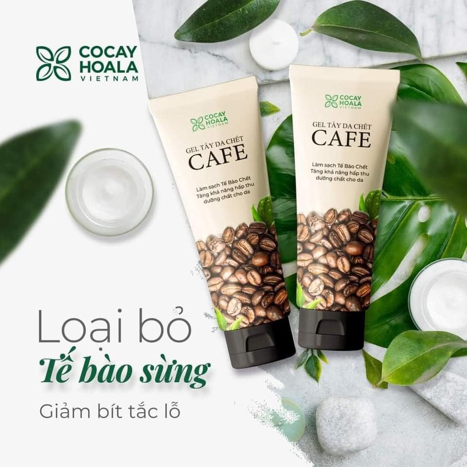 [Chính hãng 100%] Tẩy da chết cafe làm sạch sâu, thải độc da..100gr