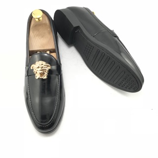 B55-1 Giày lười nam mặt versace
