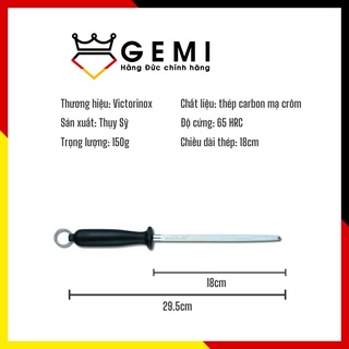 Thanh thép mài dao victorinox 18cm
