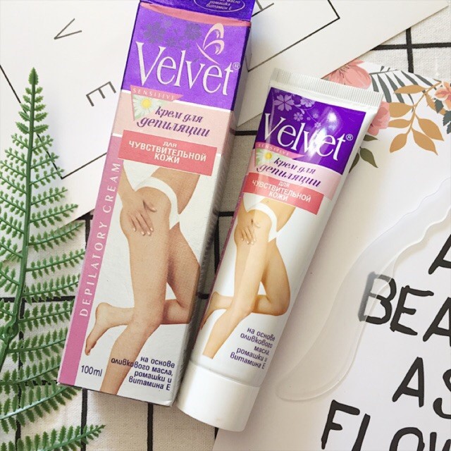 Kem tẩy lông velvet Nga