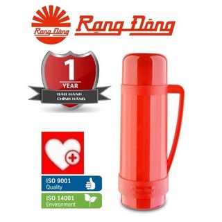 [CHÍNH HÃNG] Phích nước Rạng Đông 1 lít cao cấp 5 màu 1038N2 VMC VMC