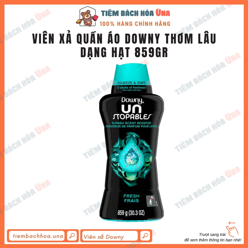 Viên xả vải dạng hạt Downy giúp áo quần thơm lâu dòng FRESH PROTECT và UNSTOPABLES hàng Mỹ