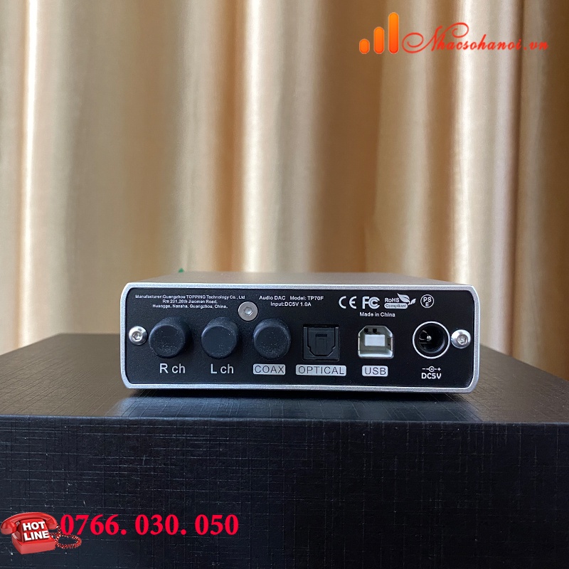 TOPPING E30II , GIẢI MÃ 32BIT/768KHZ/DSD512
