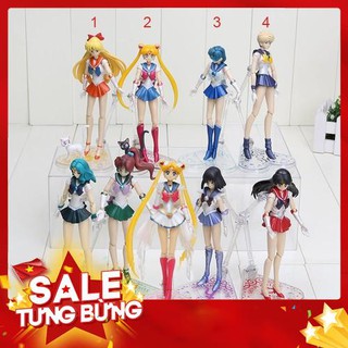 Mô hình nhân vật tsukino Usagi Anime thủy thủ mặt trăng 15CM - Siêu HOT