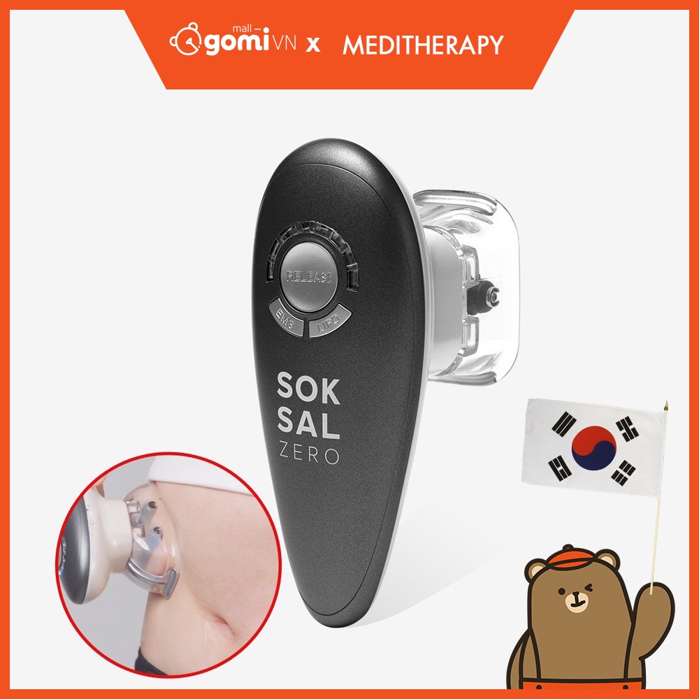 Máy Massage Tan Mỡ Và Giảm Sưng Cho Cơ Thể Meditherapy Soksal Zero GomiMall