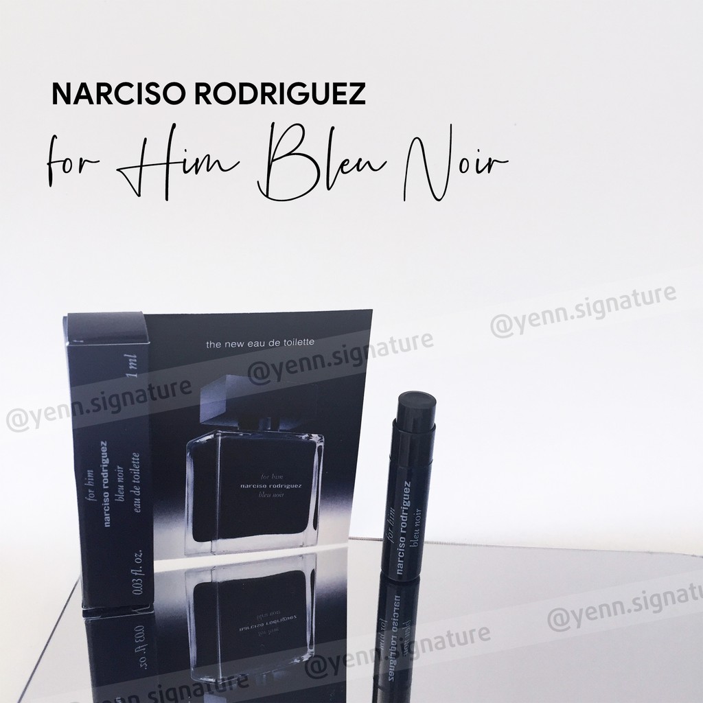 Mẫu thử nước hoa Narciso Rodriguez for him Bleu Noir